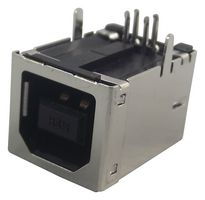 MOLEX 67068-8011 Conector USB, USB Tipo B, USB 2.0, Receptáculo eléctrico, 4 Posiciones, Through Hole, Right Angle