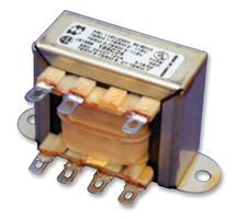 HAMMOND 186C24 Chassis Mount Transformer, Low Voltage, Open-Style Split Bobbin, 115V, 230V, 24V, 12 VA