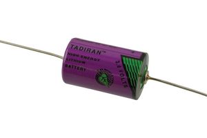 TADIRAN BATTERIES TL-2150/P Battery, 3.6 V, 1/2AA, Lithium, 1 Ah, Axial Leaded, 1