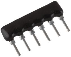 VISHAY CSC06A0310K0GPA Resistencia de Red Fija, Tipo Bus, 10 kohm, Aislado, 3 Resistors, SIP, PC Pin, ± 2%
