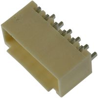 MOLEX 87438-0643 Cabezal de Pin, Cable-a-Tarjeta, 1.5 mm, 1 Líneas, 6 Contactos, Montaje Superficial, Ángulo Recto