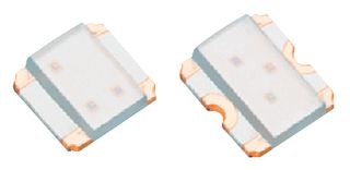 ROHM SMLP34RGB1W3 LED, Red, Green, Blue, SMD, 1mm x 1mm, Square, O 20mA, G 20mA, B 20mA