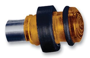 VCC / VISUAL COMMUNICATIONS COMPANY LSS_044_ATP Light Pipe, Moisture Sealed, 11.18 mm, 1 Pipes, Circular, Panel, Amber, LSS Series