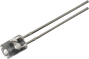 TT ELECTRONICS / OPTEK TECHNOLOGY OVLLR8C7 LED, Alta Intensidad, Rojo, Through Hole, T-1 3/4 (5mm), 20 mA, 2.2 V, 623 nm