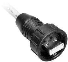 CINCH CONNECTIVITY SOLUTIONS DCDM15CS Conector USB Sellado, USB Tipo A, USB 2.0, Receptáculo eléctrico, Montaje de cable, IP67