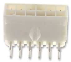 AMP - TE CONNECTIVITY 1-770972-1 Cabezal de Pin, Cable-a-Tarjeta, 4.14 mm, 2 Líneas, 12 Contactos, THT (Through Hole) Ángulo Recto