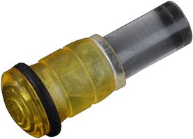 VCC / VISUAL COMMUNICATIONS COMPANY LSS_044_YTP Light Pipe, Moisture Sealed, 11.18 mm, 1 Pipes, Circular, Panel, Yellow, LSS Series