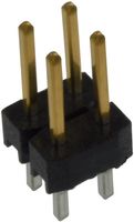 TE CONNECTIVITY - AMP 5-146256-2 Pin Header, Board-to-Board, 2.54 mm, 2 Rows, 4 Contacts, Through Hole Straight
