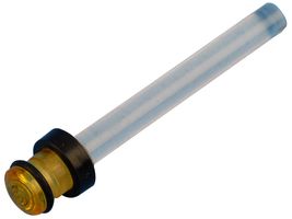 VCC / VISUAL COMMUNICATIONS COMPANY LSS_124_ATP Light Pipe, Moisture Sealed, 31.5 mm, 1 Pipes, Circular, Panel, Amber, LSS Series