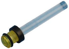 VCC / VISUAL COMMUNICATIONS COMPANY LSS_104_YTP Light Pipe, Moisture Sealed, 26.4 mm, 1 Pipes, Circular, Panel, Yellow, LSS Series