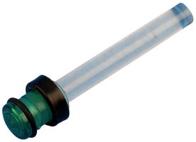 VCC / VISUAL COMMUNICATIONS COMPANY LSS_104_GTP Light Pipe, Moisture Sealed, 26.4 mm, 1 Pipes, Circular, Panel, Green, LSS Series