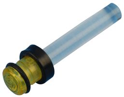 VCC / VISUAL COMMUNICATIONS COMPANY LSS_084_YTP Light Pipe, Moisture Sealed, 21.34 mm, 1 Pipes, Circular, Panel, Yellow, LSS Series