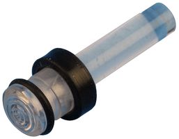 VCC / VISUAL COMMUNICATIONS COMPANY LSS_064_CTP Light Pipe, Moisture Sealed, 16.26 mm, 1 Pipes, Circular, Panel, Transparent, LSS Series