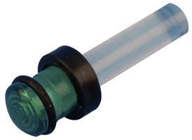 VCC / VISUAL COMMUNICATIONS COMPANY LSS_064_GTP Light Pipe, Moisture Sealed, 16.26 mm, 1 Pipes, Circular, Panel, Green, LSS Series