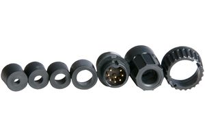 SWITCHCRAFT/CONXALL 3282-8PG-3DC Circular Connector, Sealed Circular Connector, Multi-Con-X Series, Cable Mount Plug, 8 Contacts