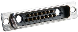 AMPHENOL COMMUNICATIONS SOLUTIONS L717TWB17W2P Conector D Sub de Diseño Combinable, TW Híbrido, Serie TW Hybrid D Sub, DB-17W2, Macho