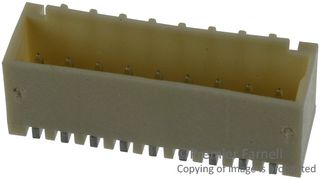 MOLEX 87438-0943 Pin Header, Signal, 1.5 mm, 1 Rows, 9 Contacts, Surface Mount Right Angle, Pico-SPOX 87438 Series