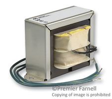 HAMMOND 166S2 Transformador Montaje en Chasis, Estilo Abierto, Bobina Doble Estilo Abierto, 115V, 1 x 2.5V, 25 VA