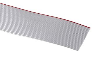 3M 3365/10 Ribbon Cable, Round Conductor Flat, Unshielded, 10 Conductor, 28 AWG, 0.072 mm², 100 ft, 30.5 m