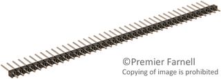 TE CONNECTIVITY - AMP 4-103321-0 Cabezal de Pin, Tarjeta-a-Tarjeta, 2.54 mm, 1 Líneas, 40 Contactos, Recto Agujero Pasante