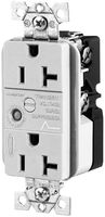 HUBBELL WIRING DEVICES HBL5362WSA Conector de Entrada de Potencia, NEMA 5-20R, Electrical AC Power, 20 A, Blanco, Termoplástico