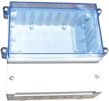 BUD INDUSTRIES DCS-11904 Carcasa de Plástico, IP66, Multipurpose, ABS, Policarbonato, 281 mm, 295.9 mm, 158 mm, IP66