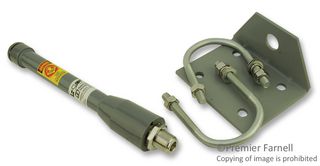 L-COM HGV-2404U Antena, HyperGain®, WiFi, Omnidireccional, Vertical, 2.4GHz, 4dB, 1.5 de VSWR Máx., Hembra N