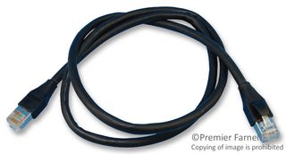 L-COM TRD855SIGBLK-3 Cable Ethernet, Cat5e, Cat 5e, RJ45 Macho a RJ45 Macho, SSTP (par trenzado blindado apantallado)