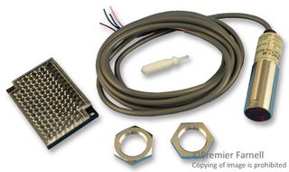 OMRON INDUSTRIAL AUTOMATION E3F2-R4C4-M Sensor Fotoeléctrico, Serie E3F2, Retroreflectante, 4 m, NPN, Pre-Alambrado, 10 Vcd a 30 Vcd