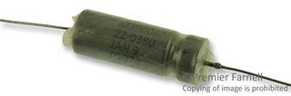 VISHAY M39006/22-0380 Capacitor de Tantalio, Húmedo, 140 µF, 60 V, ± 10%, Pin de PC