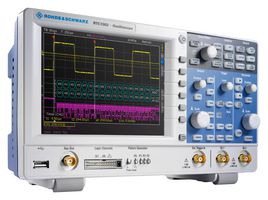 RTC1K-COM2P97 - Osciloscopio MSO / MDO, RTC1000 Series, 2 Analógicas, 8 Digitales, 300 MHz, 2 GSPS, 2 Mpts, 1.15 ns