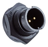 AMPHENOL LTW ABD-02PMMS-LC7001 Circular Connector, Standard Circular Connector, Standard Series, Panel Mount Receptacle