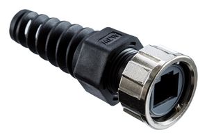 AMPHENOL LTW RCM-00AMMA-TLM7001 Modular Connector, Middle Size, 1.5A, RJ45 Plug, 1 x 1 (Port), 8P8C, IP67, Cable Mount