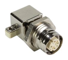 HARTING 21033814437 Conector para Sensor, M12, Receptáculo eléctrico, 4 Contactos, PCB Hembra