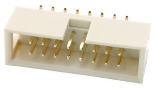 MULTICOMP PRO MC-254-16-00-ST-SMD Cabezal de Pin, Cable-a-Tarjeta, 2.54 mm, 2 Líneas, 16 Contactos, Recto Montaje Superficial