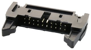 MULTICOMP PRO MC-254-20-LL-ST-DIP Cabezal de Pin, Cable-a-Tarjeta, 2.54 mm, 2 Líneas, 20 Contactos, Recto Agujero Pasante