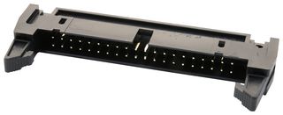 MULTICOMP PRO MC-254-50-SL-ST-DIP Cabezal de Pin, Cable-a-Tarjeta, 2.54 mm, 2 Líneas, 50 Contactos, Recto Agujero Pasante