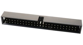 MULTICOMP PRO MC-254-60-00-ST-DIP Cabezal de Pin, Cable-a-Tarjeta, 2.54 mm, 2 Líneas, 60 Contactos, Recto Agujero Pasante