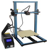 CR-10S - Impresora 3D, Filamento 1.75mm, Capa 0.1mm, Construcción 300 x 300 x 400mm, 180mm/s, SD Card/USB