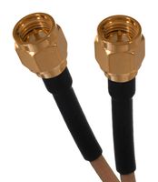 JOHNSON - CINCH CONNECTIVITY 415-0204-MM75 RF / Coaxial Cable Assembly, 3 ", 75 mm, RG174, SMA Straight Plug, SMA Straight Plug