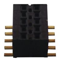 SAMTEC CLE-105-01-G-DV-TR PCB Receptacle, Board-to-Board, 0.8 mm, 2 Rows, 10 Contacts, Surface Mount Straight