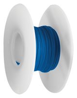 JONARD TOOLS R24B-0100 Cable, Alambre para Enrollar, PVDF (Fluoruro de Polivinildieno), Azul, 24 AWG, 100 ft