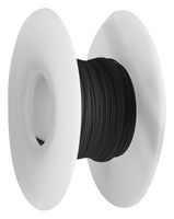 JONARD TOOLS R26BLK-0100 Wire, Wrapping Wire, PVDF, Black, 26 AWG, 100 ft
