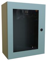 HAMMOND EN4SD20168WGY Metal Enclosure, Hinged Door, Wall Mount, Mild Steel, 508 mm, 406 mm, 203 mm, IP66