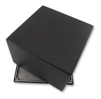 HAMMOND 1590WKBK Alojamiento Metálico, Impermeable, Small, Aluminio fundido a presión, 79 mm, 125 mm, 125 mm, IP65