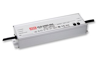 MEAN WELL HLG-240H-24 Driver LED, ITE, 240 W, 24 V, 10 A, Corriente Constante, 90 V