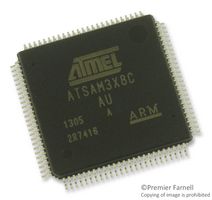 MICROCHIP ATSAM3X8CA-AU MCU ARM, Serie SAM3X, Serie SAM32 Family SAM 3X Microcontrollers, ARM Cortex-M3, 32 Bits, 84 MHz
