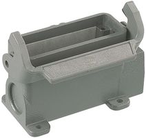 HARTING 19200160251 Heavy Duty Connector, Single Side Entry M25, Base, Panel Mount, Aluminum Body, 1 Lever, 16A