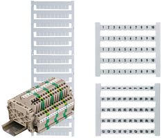 WEIDMULLER 0473460351 Marcador de Bloque de Terminales, Marcador del Terminal