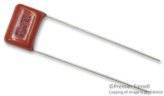 PANASONIC ECW-F6203JL General Purpose Film Capacitor, Metallized PP, Radial Box - 2 Pin, 0.02 µF, ± 5%, 223 V, 630 V
